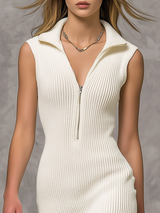 Elegant Vintage-style Asymmetrical Hem Midi Dress