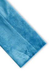 Casual Loose Retro Solid Velvet Pocket Blazer