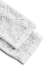 Romantic Western Style Lace Sleeves Brown Suede Shirt