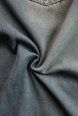 Casual Fashion Gradient Washed Denim Blue Gray Loose Pants