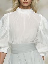 Elegant And Comfortable Short-sleeved Top And Skirt Set