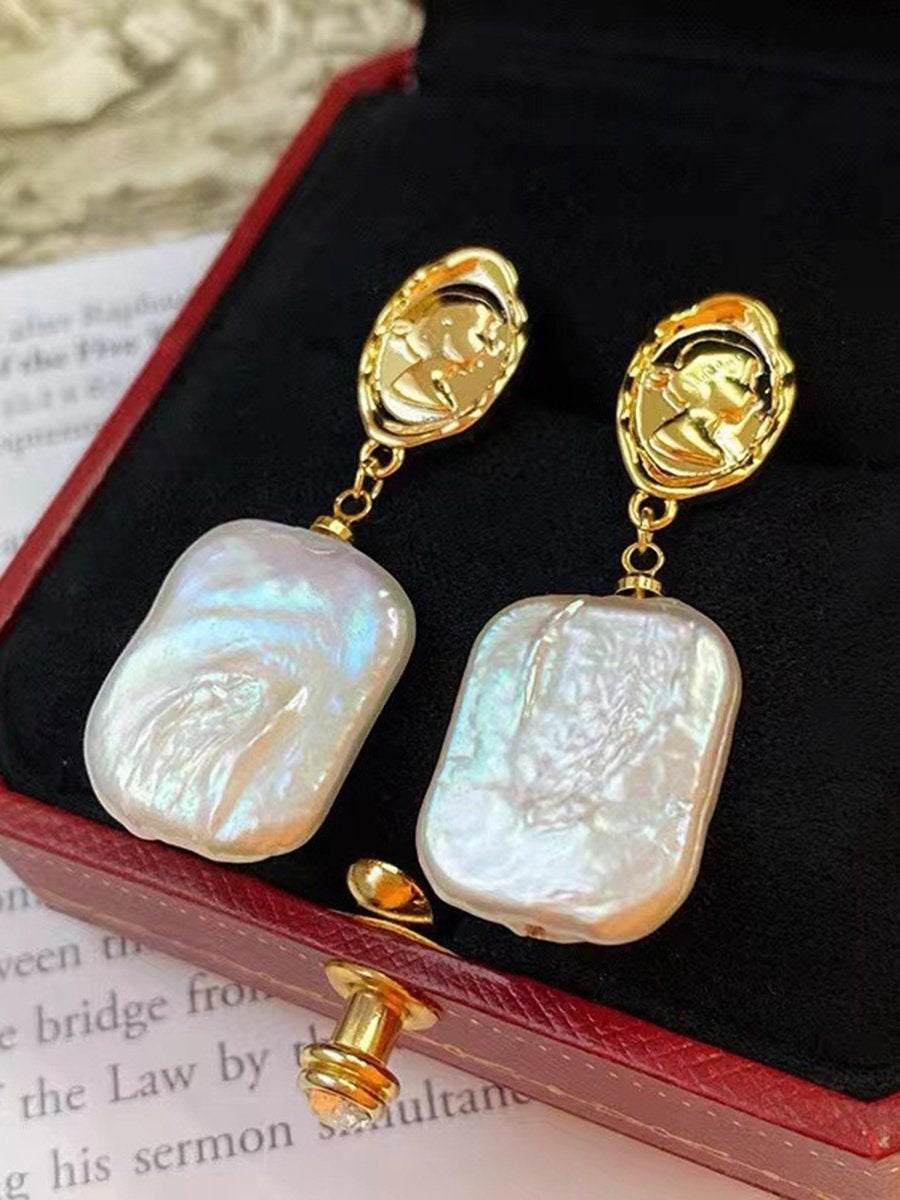 Luxury Fashion Pearl French Pendant Necklace