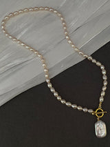 Luxury Fashion Pearl French Pendant Necklace