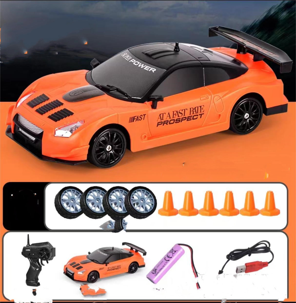 TurboDrift RC Racing Car