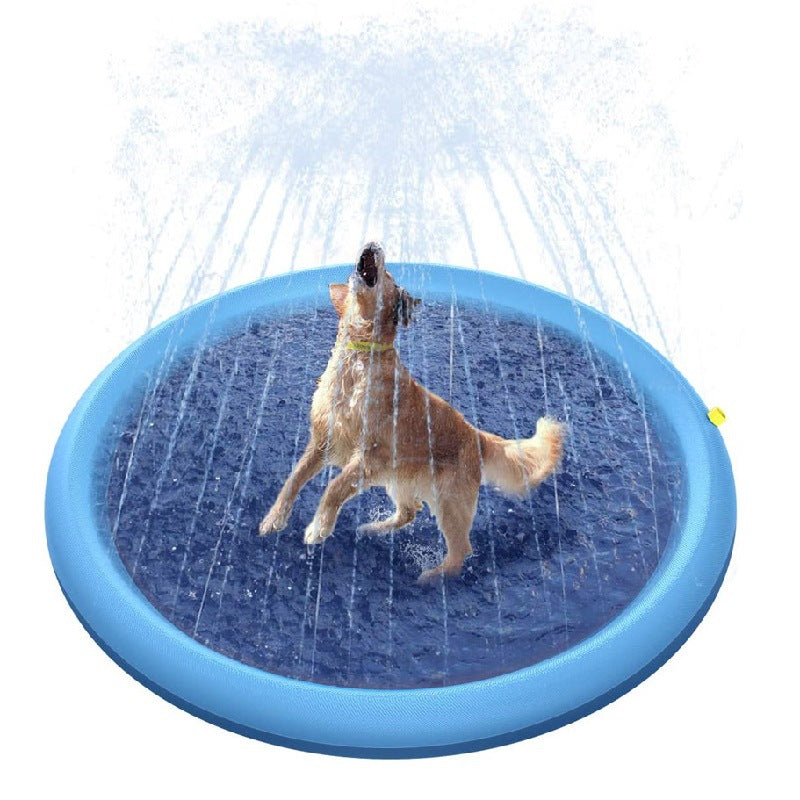 Splash Water Play Pad – Family & Pet Cooling Splash Sprinkler
