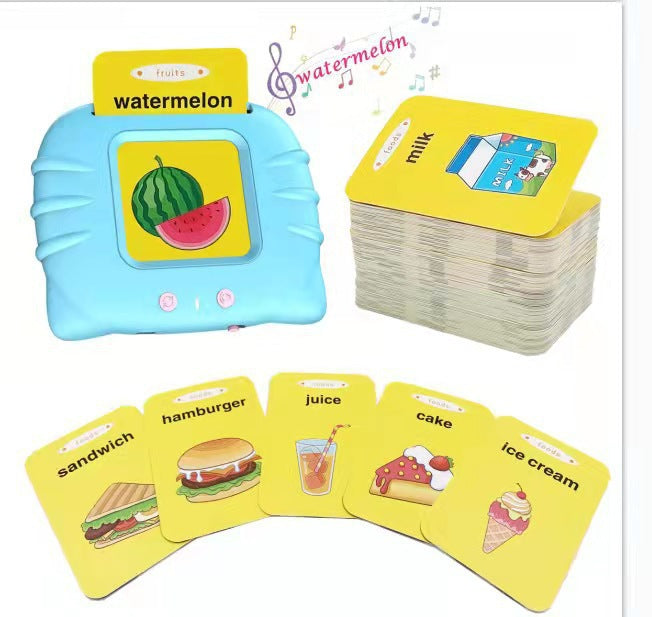 Kids Talking Flash Cards Reader – Interactive Learning Toy for Toddlers