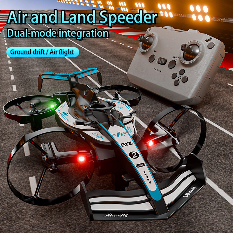 Aero Drift Racing Hybrid Land & Air Drone Car