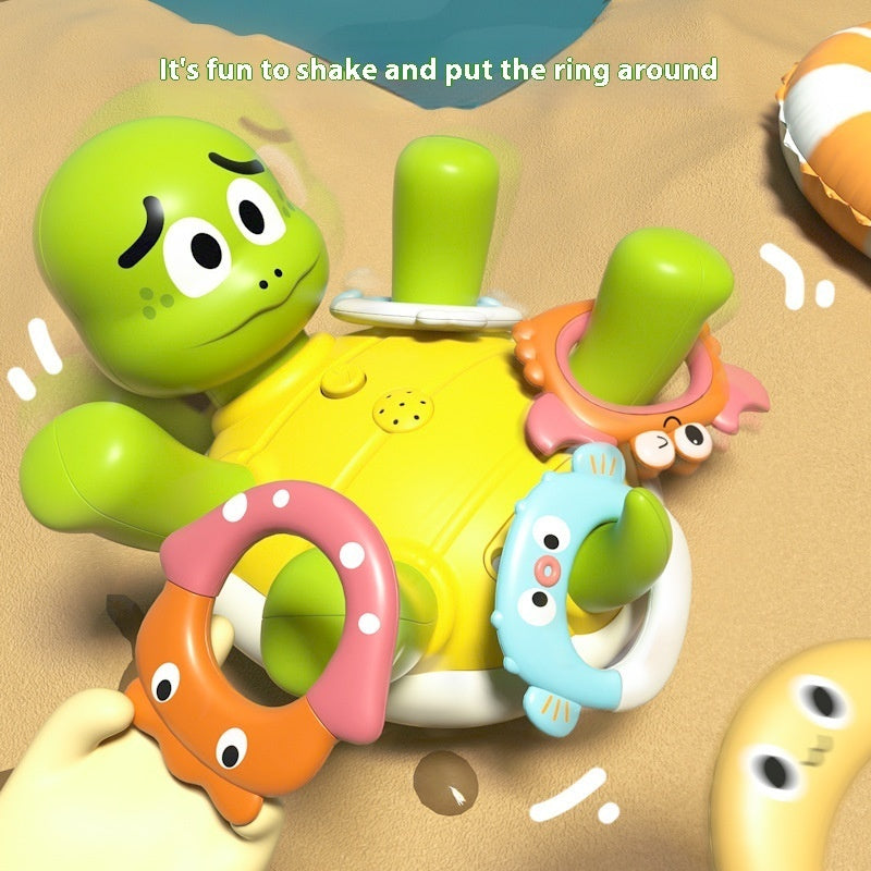 Splash Turtle Ring Toss Fountain – Interactive Bath & Water Play Toy