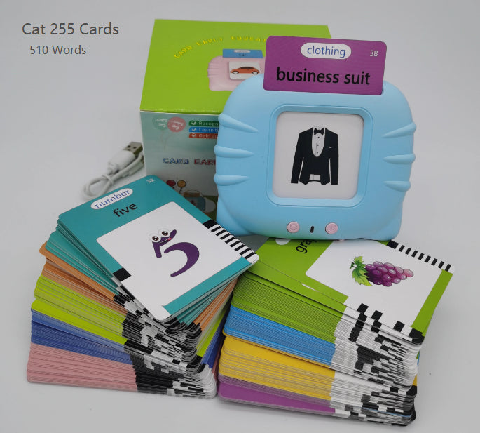 Kids Talking Flash Cards Reader – Interactive Learning Toy for Toddlers