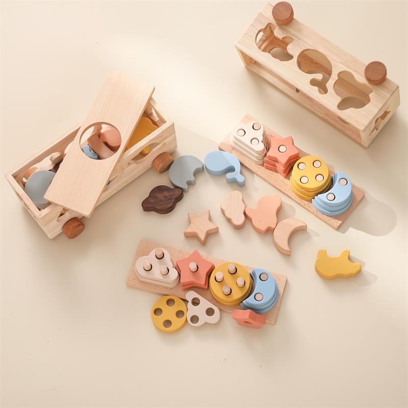 Montessori Shape Match Wagon
