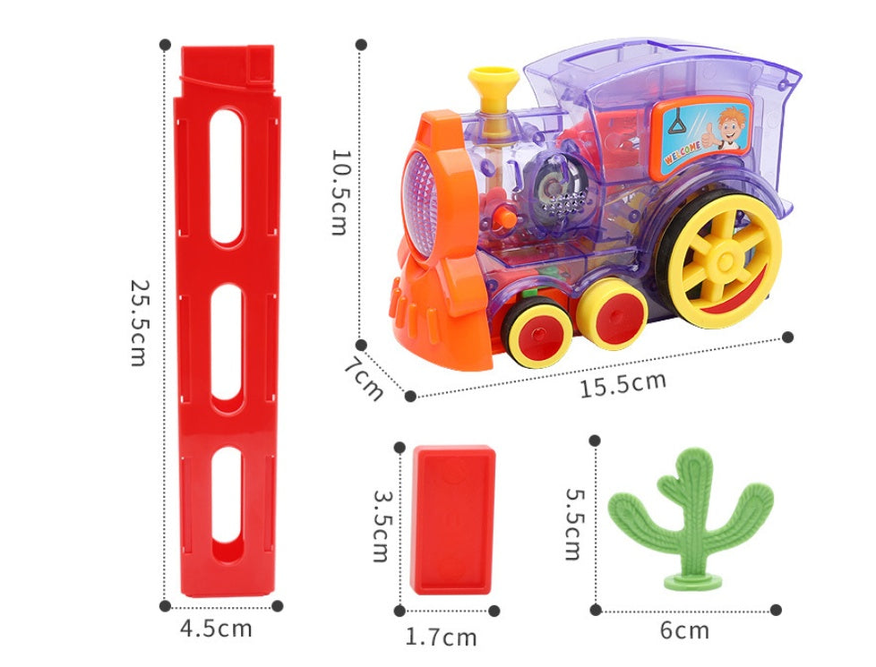 Montessori Domino Train Builder