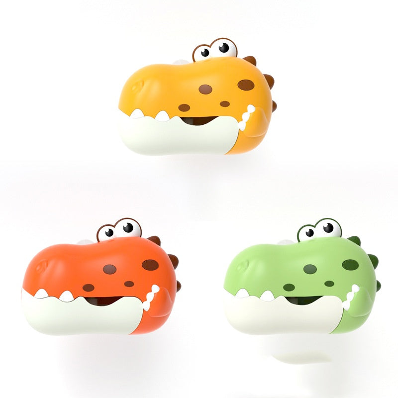 Dino Bubble Blaster Bath Toy – Automatic Bubble Maker for Kids