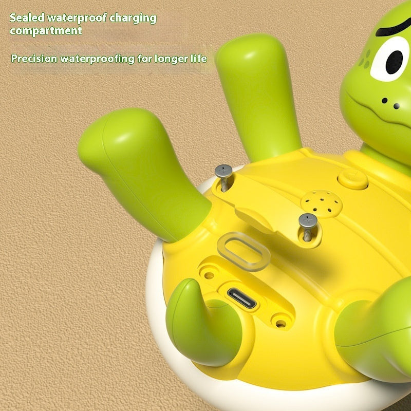 Splash Turtle Ring Toss Fountain – Interactive Bath & Water Play Toy
