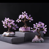 Arbre de Vie Améthyste 14 cm - Décoration Feng Shui Relaxante - Biloria