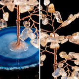 Arbre de Vie Quartz Rutile Agate | Bien-être et Décoration - Biloria