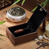 Boîte Cadeau Zen en Lin Vert Foncé – Élégance Naturelle - Biloria