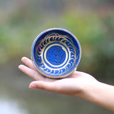 Bol Chantant Tibétain Bleuet avec Mantras - Biloria