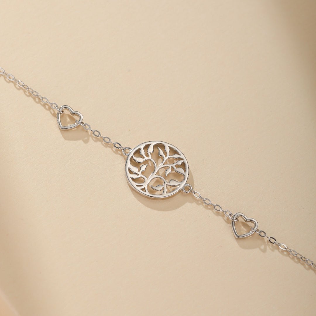 Bracelet Arbre de Vie Argent 925 – Cadeau Amour et Vitalité - Biloria