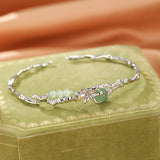 Bracelet Aventurine Argent 925 – Bijou Nature Artisanal - Biloria