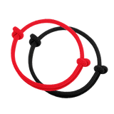 Bracelet Cordon Rouge ou Noir pour Couple et Amis – Symbole de Force - Biloria