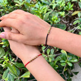 Bracelet Couple Flot Fil Rouge – Lien Invisible Feng Shui - Biloria