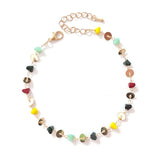 Bracelet de Cheville Agate – Un Cadeau Coloré pour la Joie - Biloria