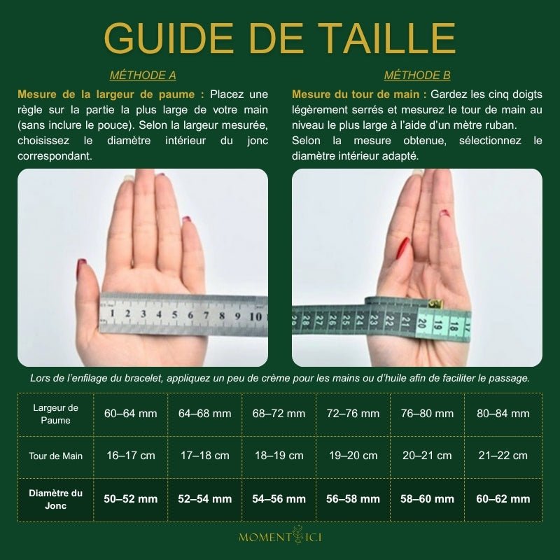 Bracelet Jonc Améthyste Naturelle pour Retrouver la Sérénité - Biloria