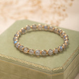 Bracelet Labradorite Argent Plaqué Or - Protection Énergétique - Biloria