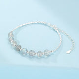Bracelet Pierre de Lune Argent 925 – Cadeau Féminin Spirituel - Biloria