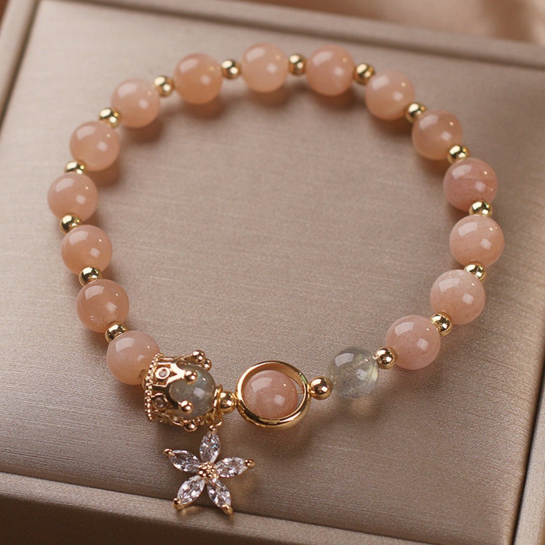 Bracelet Pierre de Soleil Labradorite Étoile - Bijou Protection - Biloria