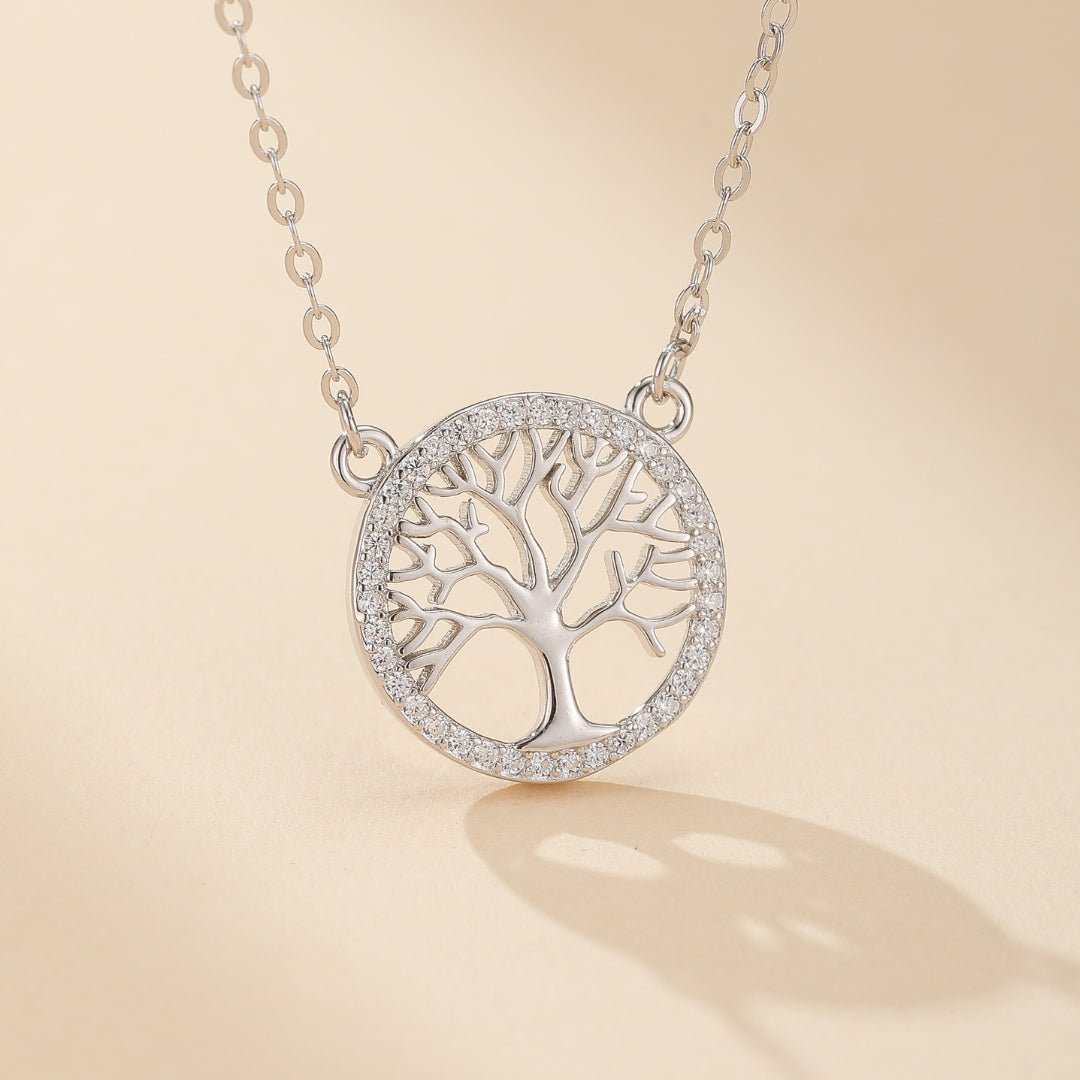 Collier Arbre de Vie Argent 925 – Bijou Racines de Sagesse - Biloria