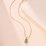 Collier Aventurine ou Œil de Tigre – Sérénité et Protection - Biloria