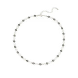 Collier Homme Hématite Perle Bijou Équilibré - Biloria
