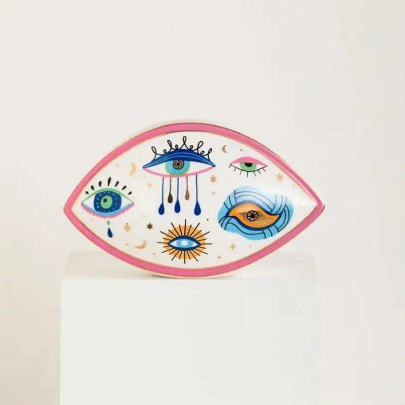 Décoration Mauvais Œil en Céramique – Protection Feng Shui - Biloria