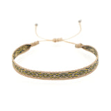 Tresse Tibétaine Lapis Lazuli Argent - Sagesse Intérieure - Biloria